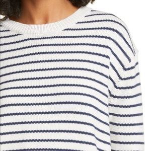 Jenni Kayne Stripe Crewneck Sweater XS